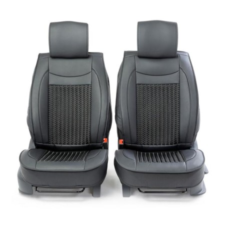 Frame caps for the front seats Car Performance, 2 pcs, eco -leather, and-1