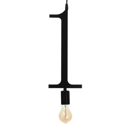 Bayerlux lamp "Figure 1" E27 40W Black 35x15 cm-1