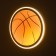 Sconces "Basketball ball" LED 36W white D.30 cm