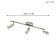 Lamp Buzz-LOD 3x2.5W LED Nickel 48.5x6.5cm