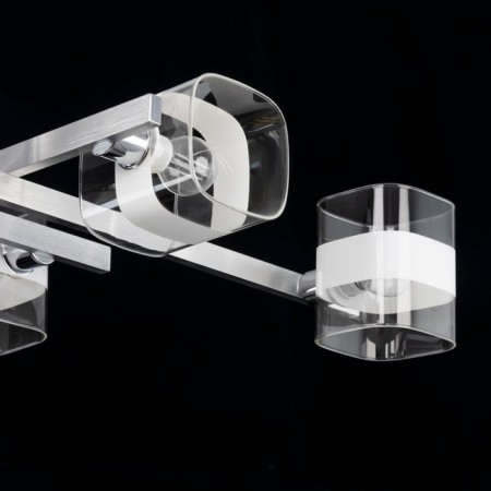 Ceiling Citilux “Virta” CL139260, 86x40x18.5 cm, 6x60W, E14, Gray color-22