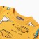 A set for a boy (sweatshirt, trousers), mustard color, height 92 cm