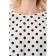 Female blouse, size 42, white-black color