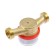 Water meter Gerrida SVK-20g, universal, 3/4 ", with a set of connection