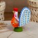 Dymkovo toy "Temple on the mortar", 9 cm, mix