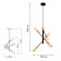 Karstin 5078-308 6he27 40W chandelier