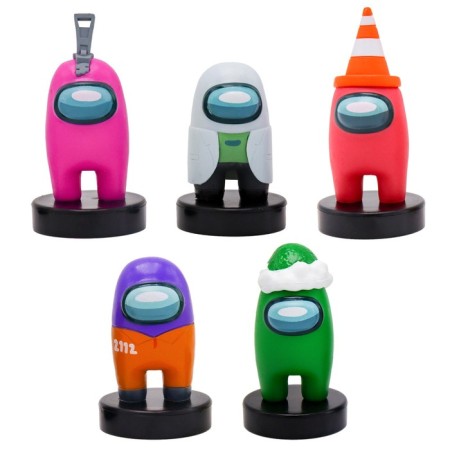 Set of figures-stamps Yum AMONG US, 5 pcs, mix