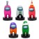 Set of figures-stamps Yum AMONG US, 5 pcs, mix