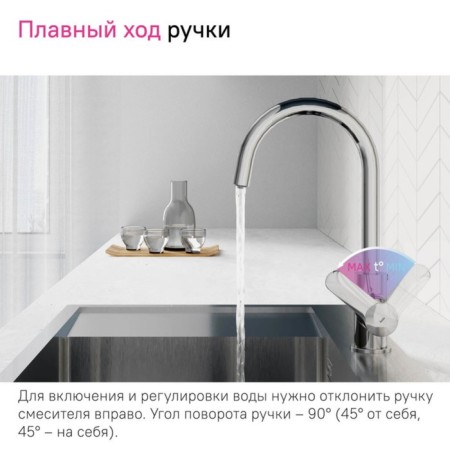 IDDIS Cuba kitchen mixer with a filtered water channel-3