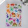 Sticker plastic volumetric "dinosaurs" mix 28x15 cm