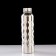 Water bottle, 1 l, 24 x 7 cm, chrome
