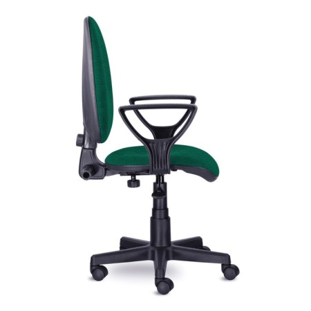 A chair for the operator Brabix Prestige Ergo MG-311, adjustable back, fabric, green-3