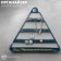 Organizer for jewelry "Triangle", blue color, 29 × 25 × 5 cm