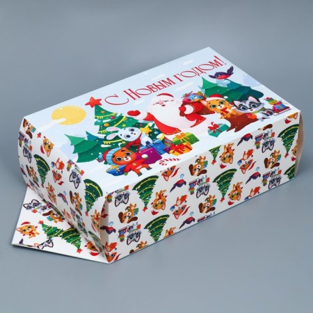 The prefabricated box - the context of New Year, 14 x 22 x 8 cm, New Year-2