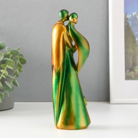 Souvenir Polystone "newlyweds. Kiss in the arms" 21 cm-2