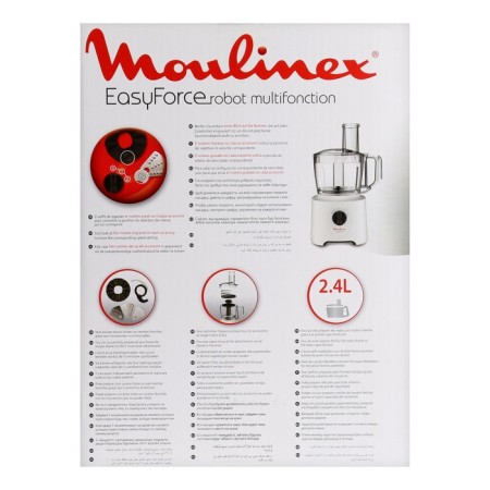 Mouplenex FP244110, 700 W, 2.4 l, 2 speeds, white-12