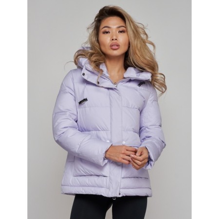 Winter jacket, size 44, purple color-9