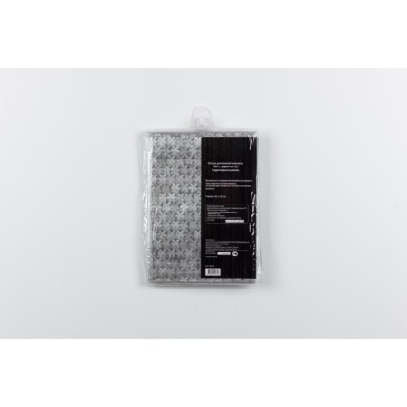 Bathroom curtains Meiwa Twedia, 182x182, PVC, transparent-5