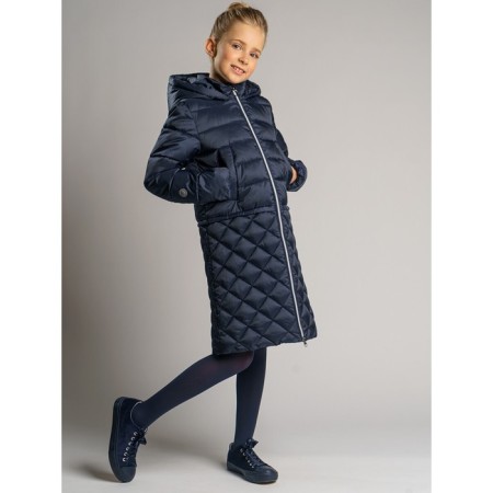 Coat insulated for a girl, height 128 cm-2