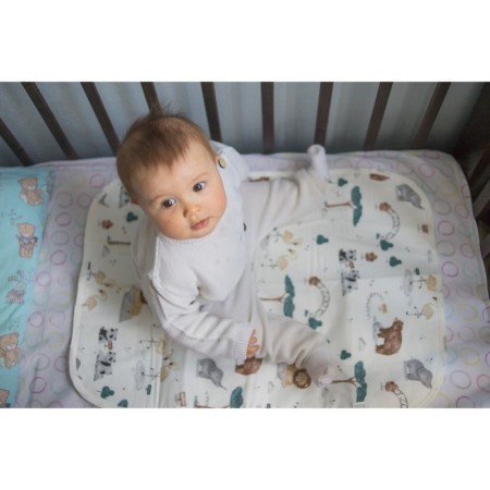 A waterproof diaper, 50*70 cm "animals"-6