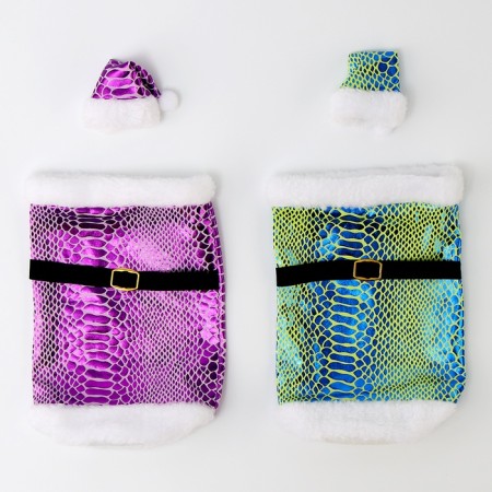 Clothing for a bottle "Snake", 18 cm, color mix-5