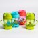 Baby chipper with silicone tube, 220 ml., With pens, Mix color