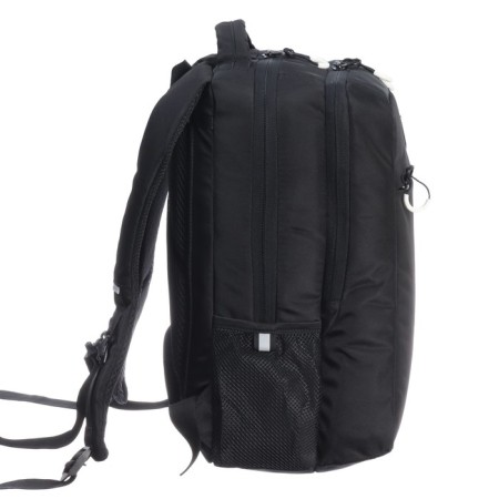 School backpack, 39 x 26 x 19 cm, Grizzly, ergonomic back, laptop department, black-3
