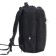 School backpack, 39 x 26 x 19 cm, Grizzly, ergonomic back, laptop department, black