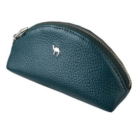 Lightning cosmetic bag, green color