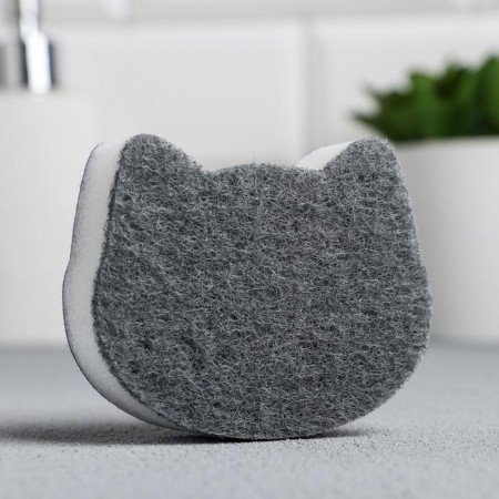 Washing sponge "today your turn" 9x6 cm-2