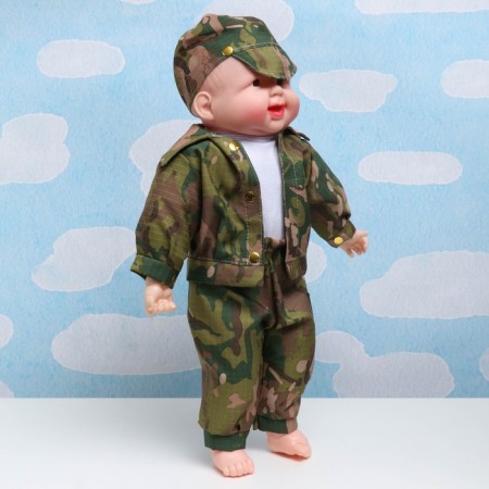 Military uniform doll 60cm, mix-7