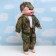 Military uniform doll 60cm, mix