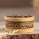 Casket "Horses", round, birch bark, mix