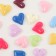 Coboson "Heart", set of 50 pcs., Size 1 pc. - 1.5 × 1.5 × 0.2 cm, color mix