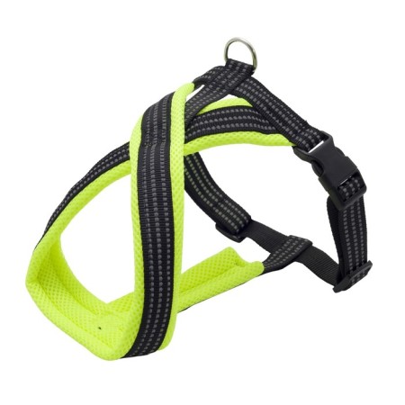 Hut-shaped harness, 44-55 x 2 cm, nylon, soft lining 4 cm, green