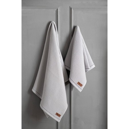 Vapelnaya towel 50x90 ROB light gray