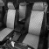 Auto-Cherkhly for Nissan Terrano 3 from 2017-n., Jeep, with perforation, eco-leather, light gray, black