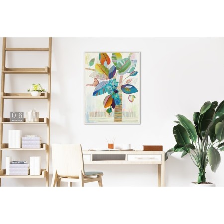 Reproduction of the painting "Flory. No. 3 ”, 50x65, frame (20-001d)-2