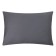 Pillowcase Ethel 50x70 cm, dark gray color, maco-satin, 114g/m2, 100% cotton
