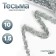 Braid, width 1.5 cm, in a roll 10 meters, silver color