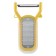 Vegetable cleaning 2 in 1 Smart Solutions Vegard, yellow color, 14 cm