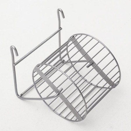 Wheel for rodents metal, crossbars, 9 cm, chrome-4