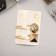 Invisibility for hair "Amanda" (set 2 pcs) Cube circle, 6.5 cm, gold