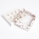 Box for 12 sweets, "flowers" 19 x 15 x 3.6 cm