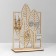 Monster jewelry stand, 13.5 × 5.5 × 20 cm, plywood, beige color