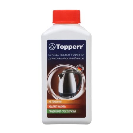 Topperr tool for cleaning from scale in teapots, concentrate, 250 ml
