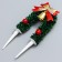 Decor for creativity "New Year's arch", in the set 3 pcs., Size 1 pc. - 9.5 × 4.5 × 1 cm