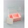 PVC box for flowers and desserts 26 x 18 x 30 cm, pink