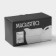 Serving set Magistro Argos, 2 items: milkman 300 ml, sugar tower 300 ml, white color