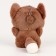 Soft toy "cat" on a key fob, color mix